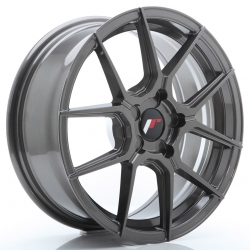 Felga aluminiowa JR Wheels JR30 17x7 ET20-40 5H BLANK Hyper Gray