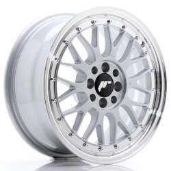 Felga aluminiowa JR Wheels JR23 16x7 ET20 4x100/108 Hyper Silver w/Machined Lip