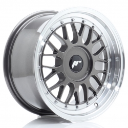 Felga aluminiowa JR Wheels JR23 16x8 ET20-45 BLANK Hyper Gray w/Machined Lip