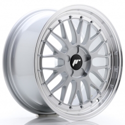 Felga aluminiowa JR Wheels JR23 18x8,5 ET25-48 5H BLANK Hyper Silver w/Machined Lip