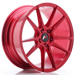 Felga aluminiowa JR Wheels JR21 18x8,5 ET40 5x112 Platinum Red