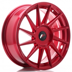 Felga aluminiowa JR Wheels JR22 17x7 ET35-40 BLANK Platinum Red
