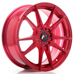 Felga aluminiowa JR Wheels JR21 17x7 ET40 5x100/114 Platinum Red