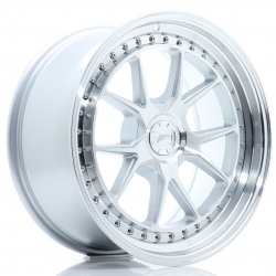 Felga aluminiowa JR Wheels JR39 18x8,5 ET15-35 5H BLANK Silver Machined Face