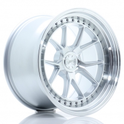 Felga aluminiowa JR Wheels JR39 18x10,5 ET15-22 5H BLANK Silver Machined Face