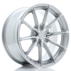 Felga aluminiowa JR Wheels JR37 17x8 ET20-40 5H BLANK Silver Machined Face