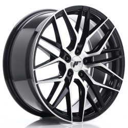 Felga aluminiowa JR Wheels JR28 19x8,5 ET40 5x108 Glossy Black Machined Face