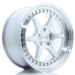 Felga aluminiowa JR Wheels JR43 18x8,5 ET15-35 5H BLANK Silver w/Machined Face