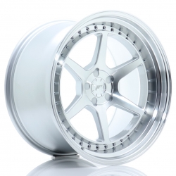 Felga aluminiowa JR Wheels JR43 19x11 ET0-25 5H BLANK Silver w/Machined Face