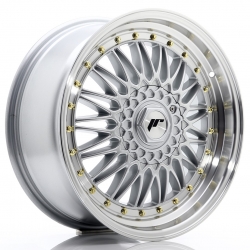 Felga aluminiowa JR Wheels JR9 18x8 ET35 5x112/120 Silver w/Machined Lip