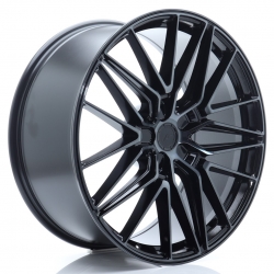 Felga aluminiowa JR Wheels JR38 22x10 ET20-57 5H BLANK Black Brushed w/Tinted Face