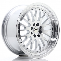 Felga aluminiowa JR Wheels JR10 17x8 ET35 4x100/108 Silver Machined Face