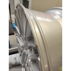 Set of JR38 20x9 ET45 5x112 Silver Machined