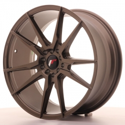 Felga aluminiowa Japan Racing JR21 19x8,5 ET40 5x112/114 Matt Bronz 5x114,3 5x112   74,1