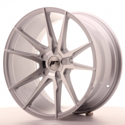 Felga aluminiowa Japan Racing JR21 19x9,5 ET35-40 5H Blank Silver M 5x115 5x130 5x127 5x108 5x114,3 5x118 5x105 5x112 5x120 5x110 5x100  Mach
