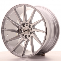 Felga aluminiowa Japan Racing JR22 18x9,5 ET35 5x100/120 Silver Mac 5x120 5x100  Machined Face  74,1