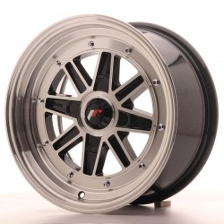 Felga aluminiowa Japan Racing JR31 15x7.5 ET20 4H BLANK Black Mach 4x100 4x108 4x114,3  Face Black  73,1 This Wheel Can be d