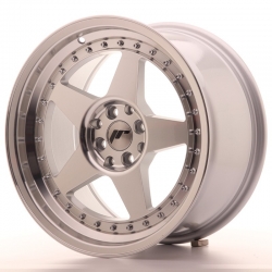 Felga aluminiowa Japan Racing JR6 17x9 ET35 5x108/112 Machined Sil 5x112 5x108  Machined Face  74,1