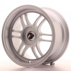 Felga aluminiowa Japan Racing JR7 15x8 ET35 4H Blank Silver 4x100 4x108 4x114,3 67,1 This wheel can be drilled from 4x100-11