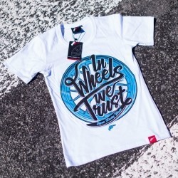 JR Damski T-Shirt Trust White Rozmiar M